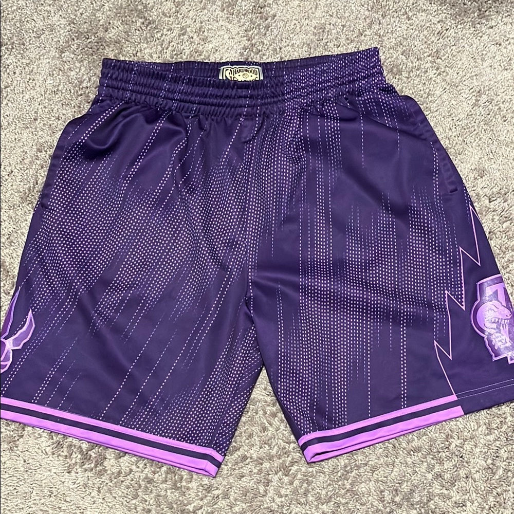 Throwback Mitchell & Ness Toronto Raptors basketball  Shorts large